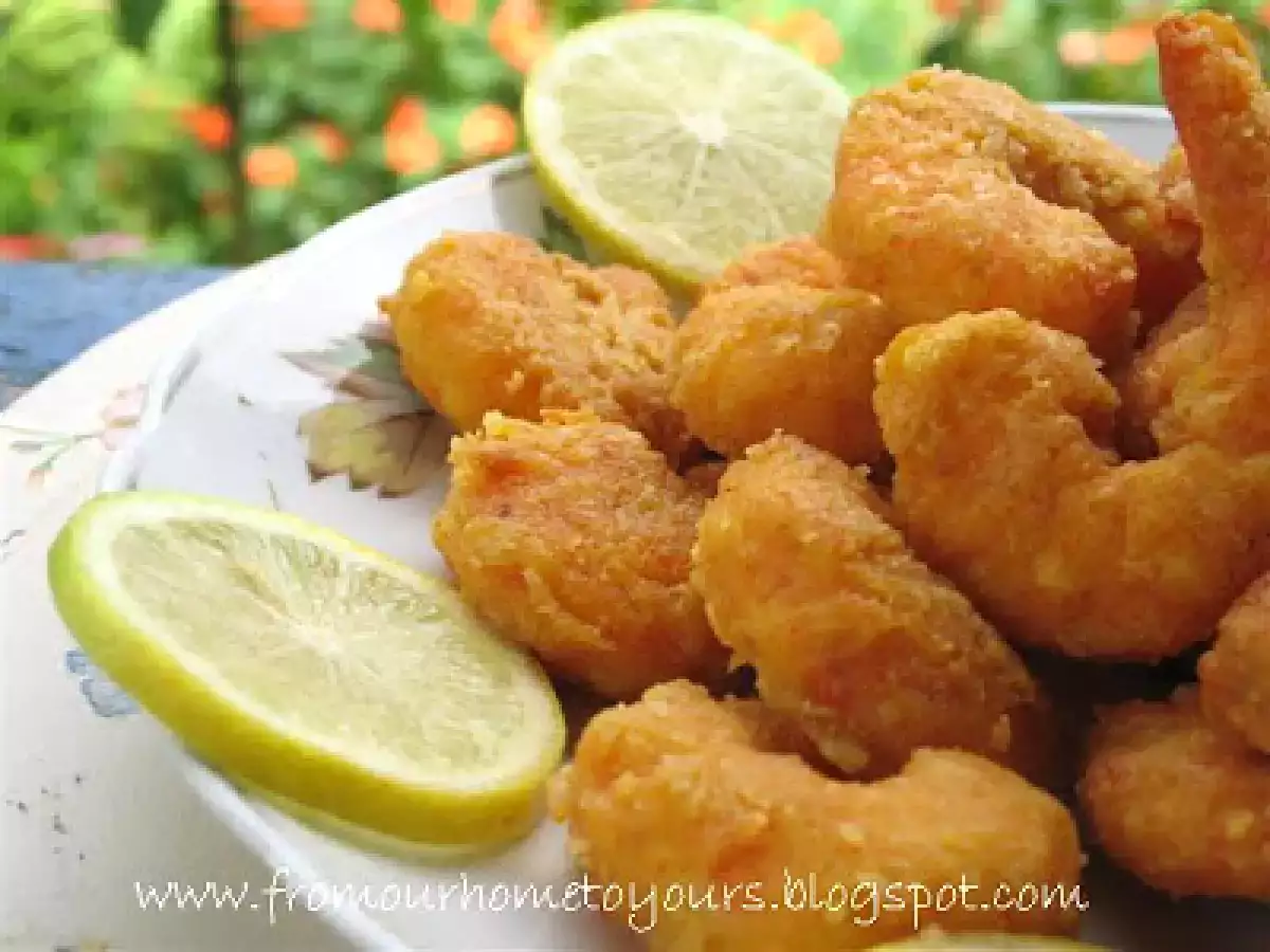 Popcorn shrimp - camarão empanado para comemorar - foto 2