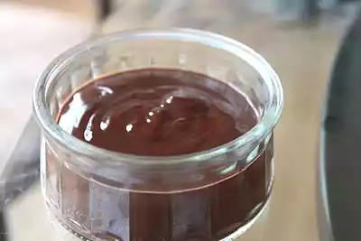 Potinhos de creme de chocolate (pots de crème au chocolat)