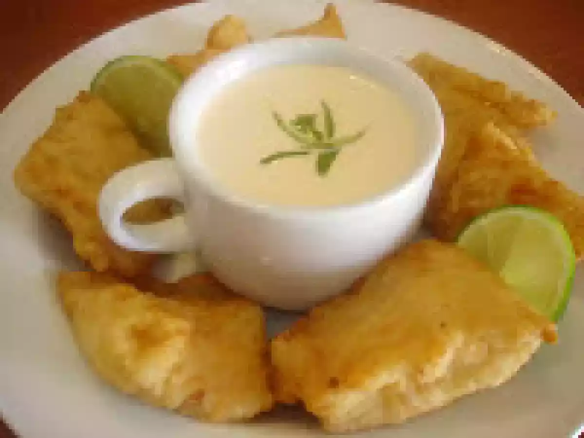 Praia e férias= Peixe com molho de limão