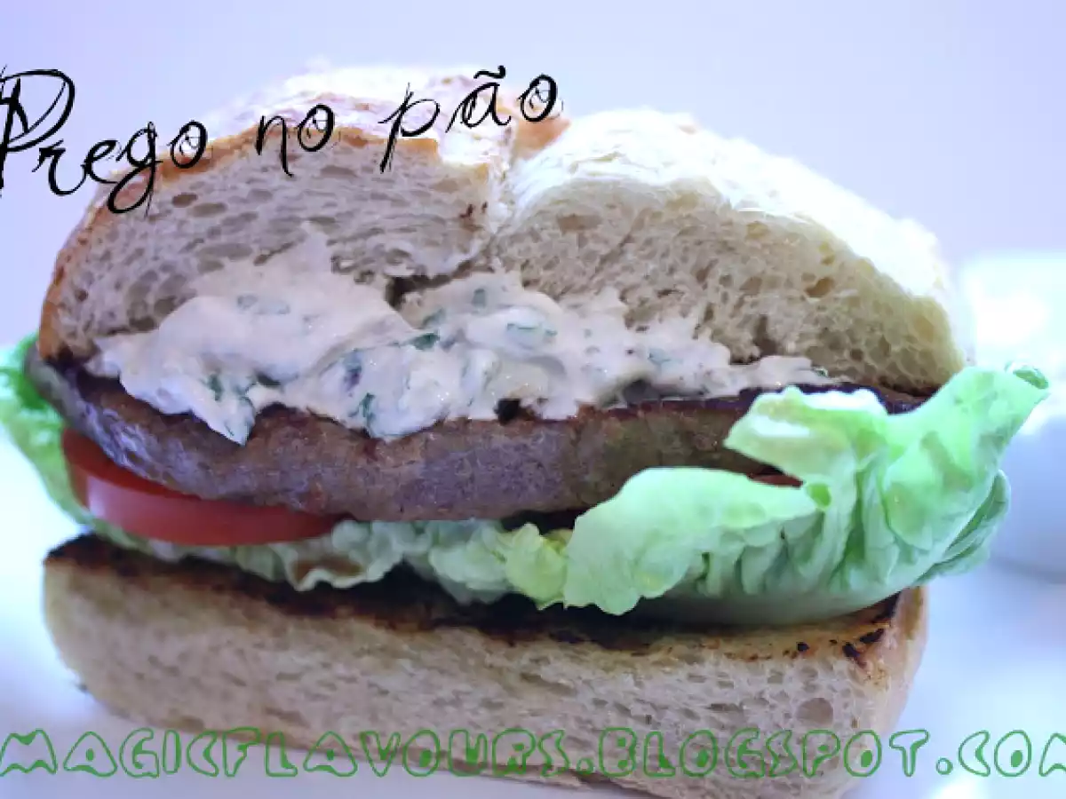 Prego no pão