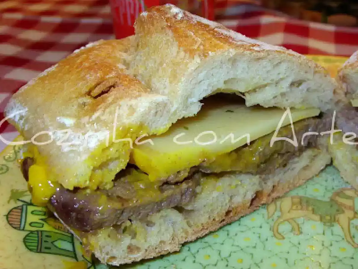 Prego no pão