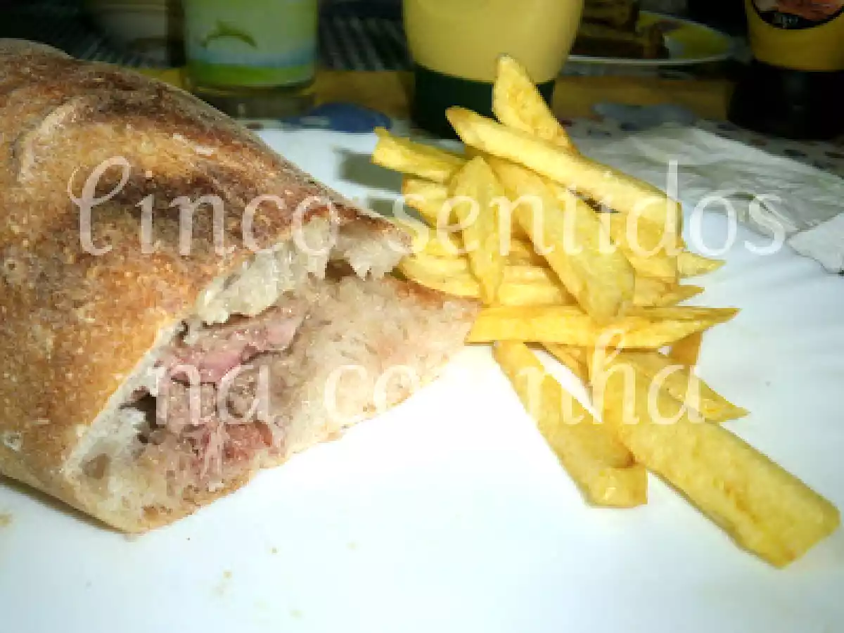 Prego no pão com mostarda à antiga - foto 2