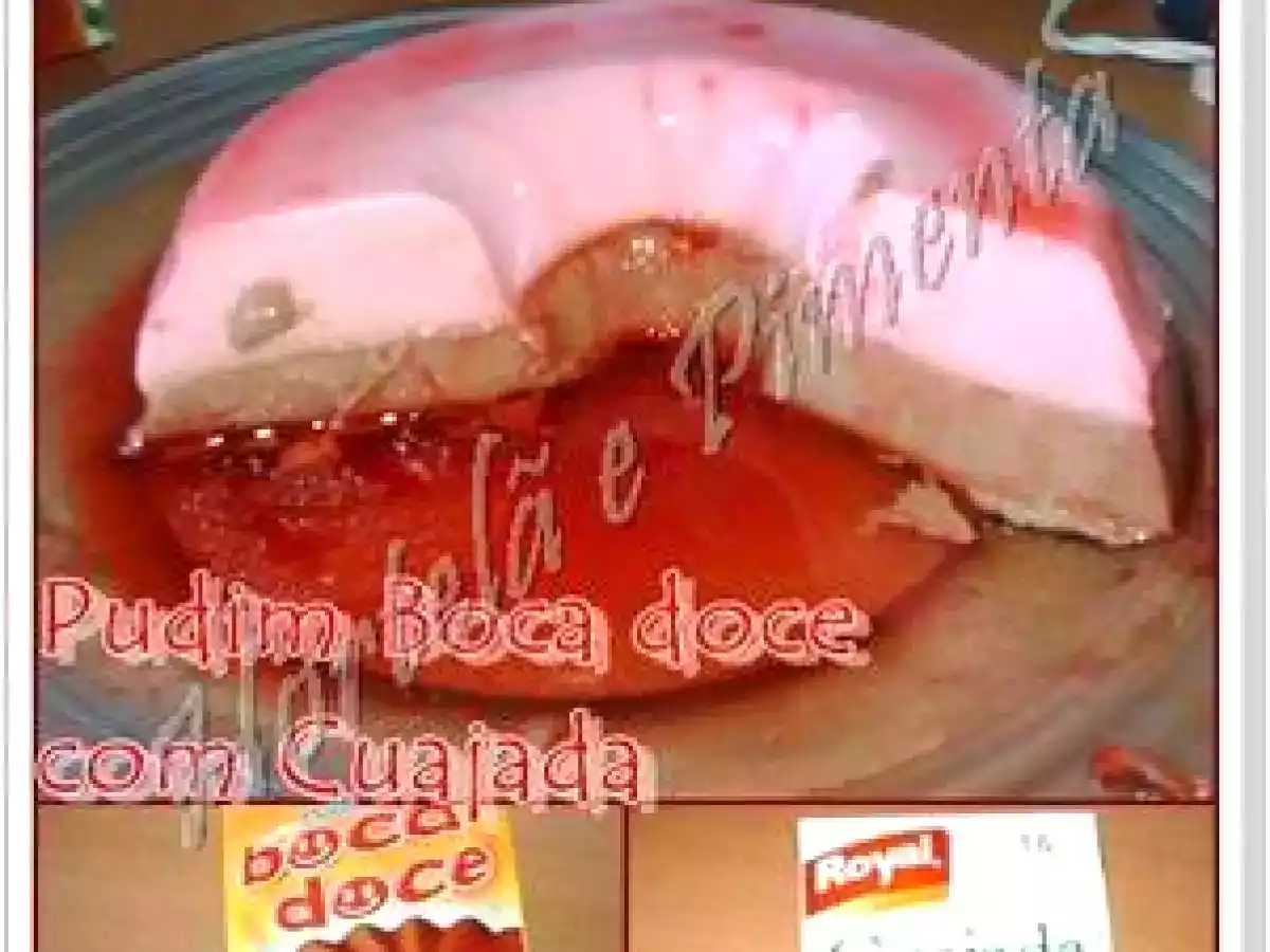 Pudim Boca Doce com Cuajada
