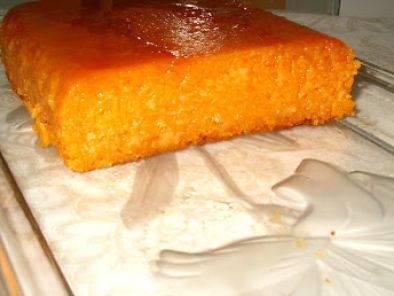 Pudim de abóbora e côco com caramelo de laranja - foto 2