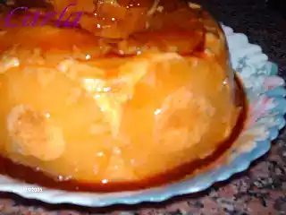 Pudim de ananas