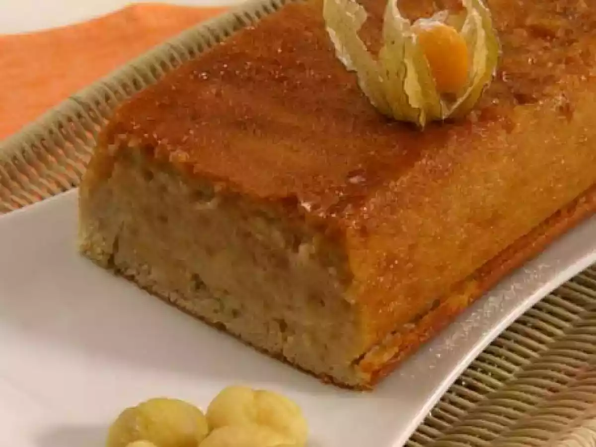 Pudim de Castanhas Caramelizado