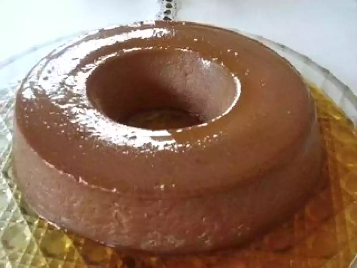 Pudim de Chocolate Meio amargo