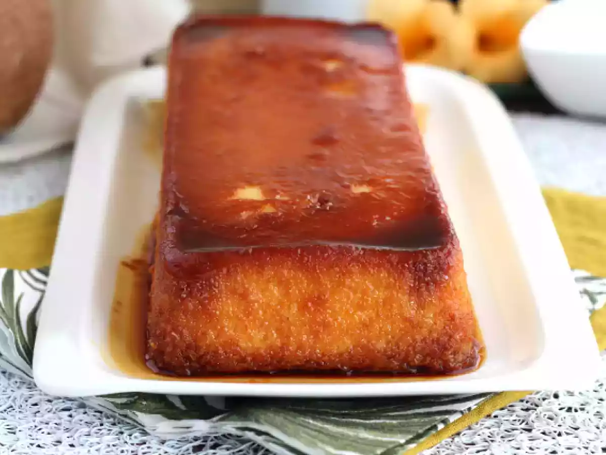 Pudim de coco mágico