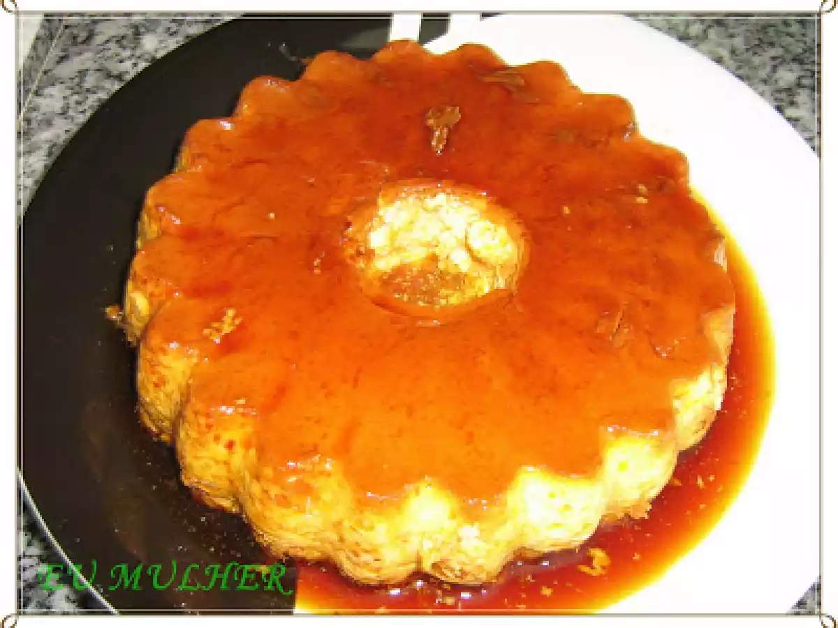 PUDIM DE LEITE COM REDUÇÃO DE MARACUJÁ - foto 2