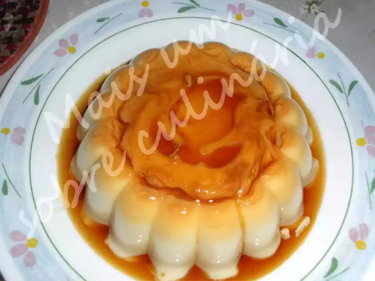 Pudim de Leite condensado e cuajada