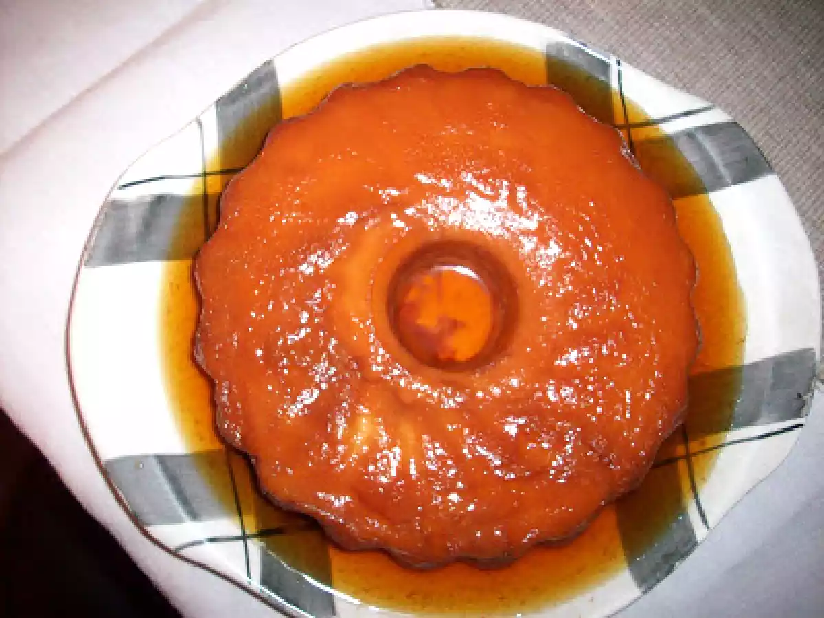 Pudim de Leite Condensado para o Natal
