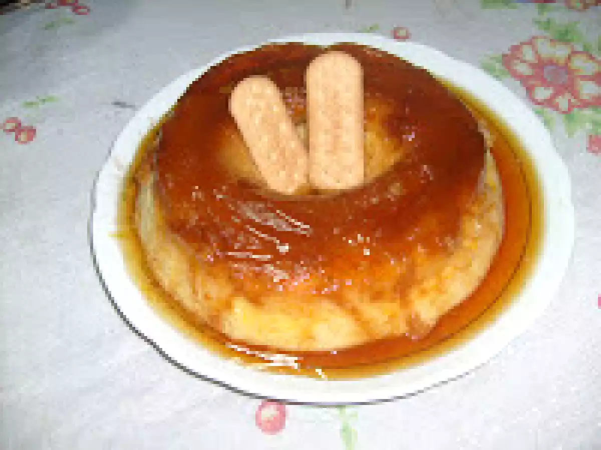 PUDIM DE LEITE CONDENSADO - SEM LEITE CONDENSADO