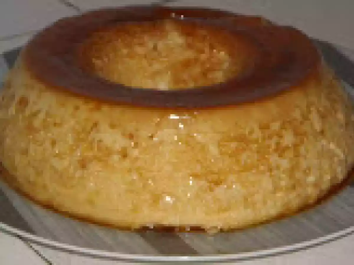 Pudim de leite fresco
