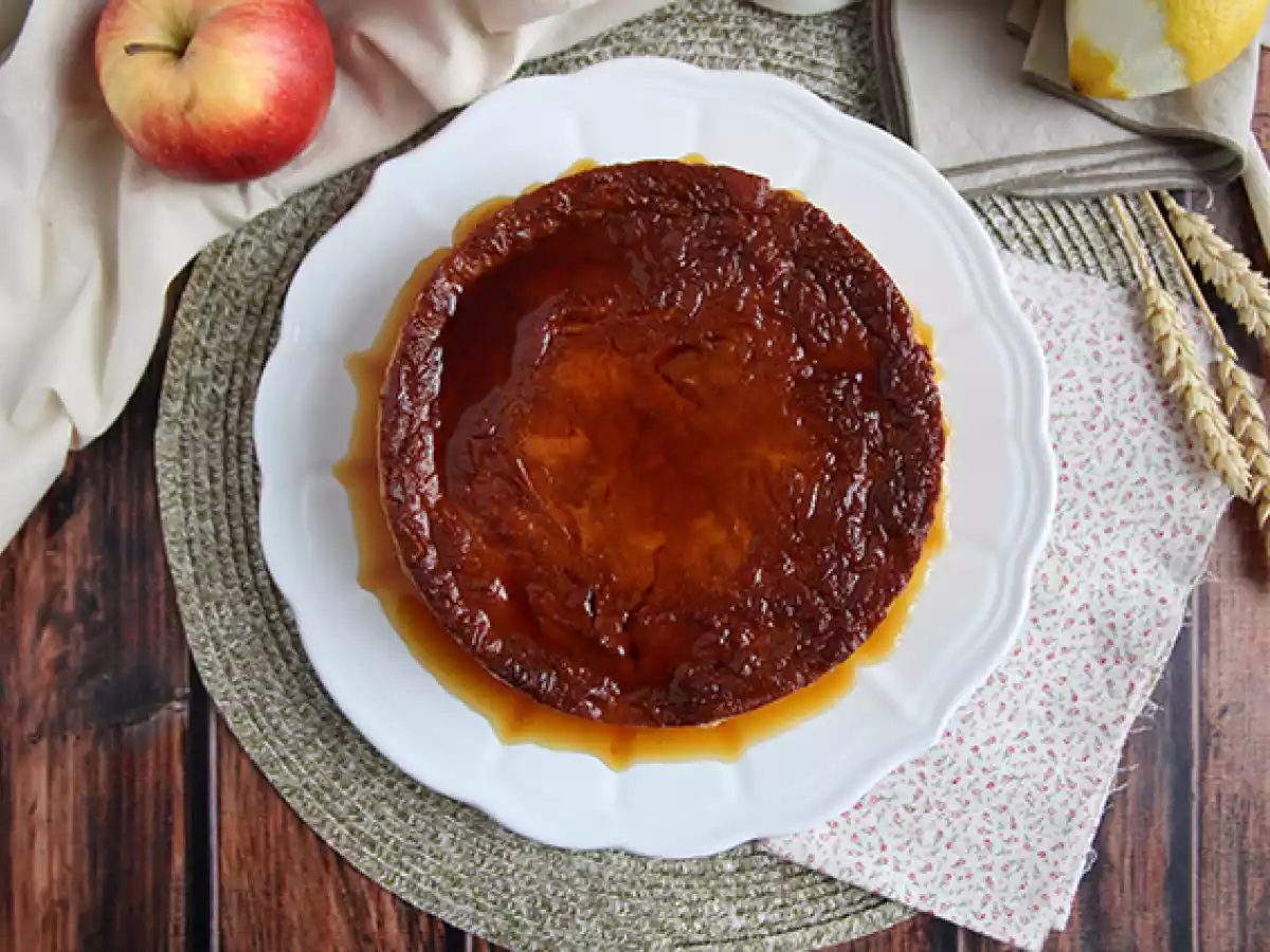 Pudim de maçã caramelizado - foto 5