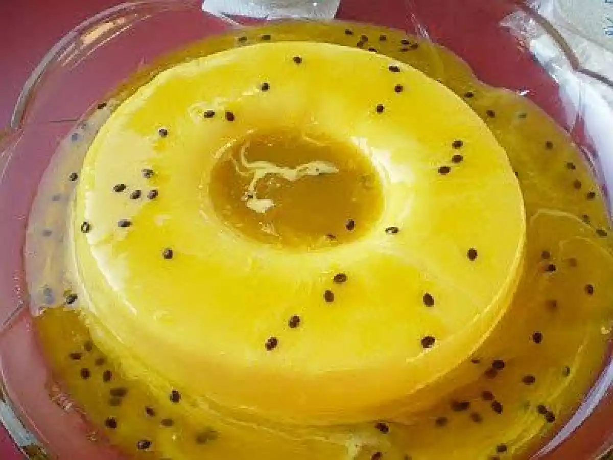 PUDIM DE MARACUJÁ