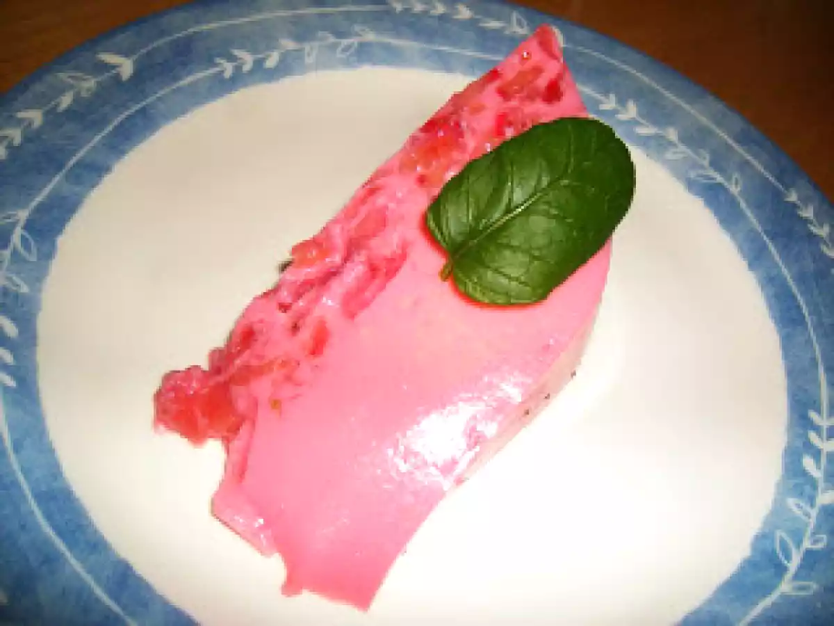 Pudim de Mascarpone e Morangos Frescos - Dia Rosa - foto 2