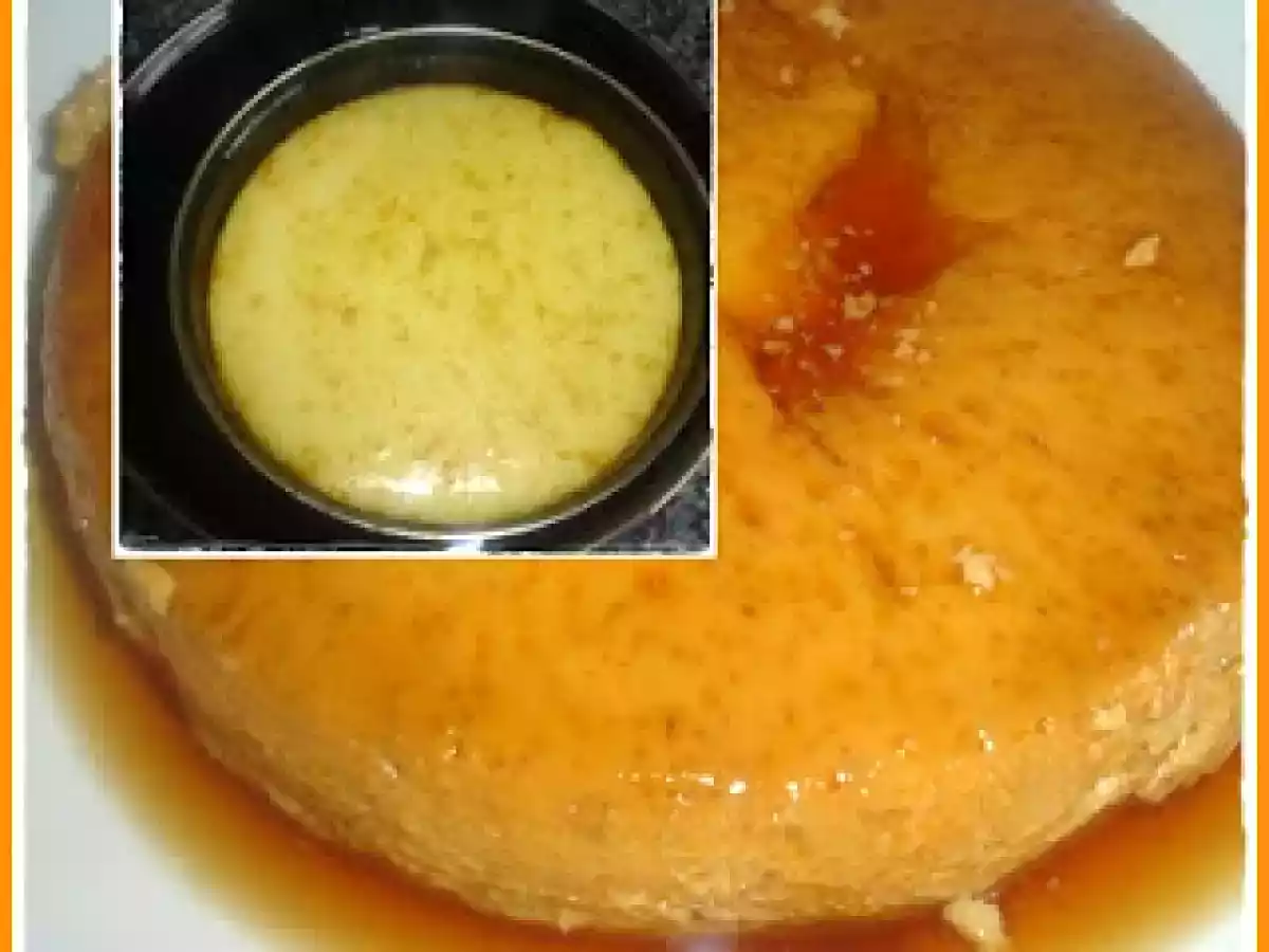 Pudim de Ovos com aroma de Laranja