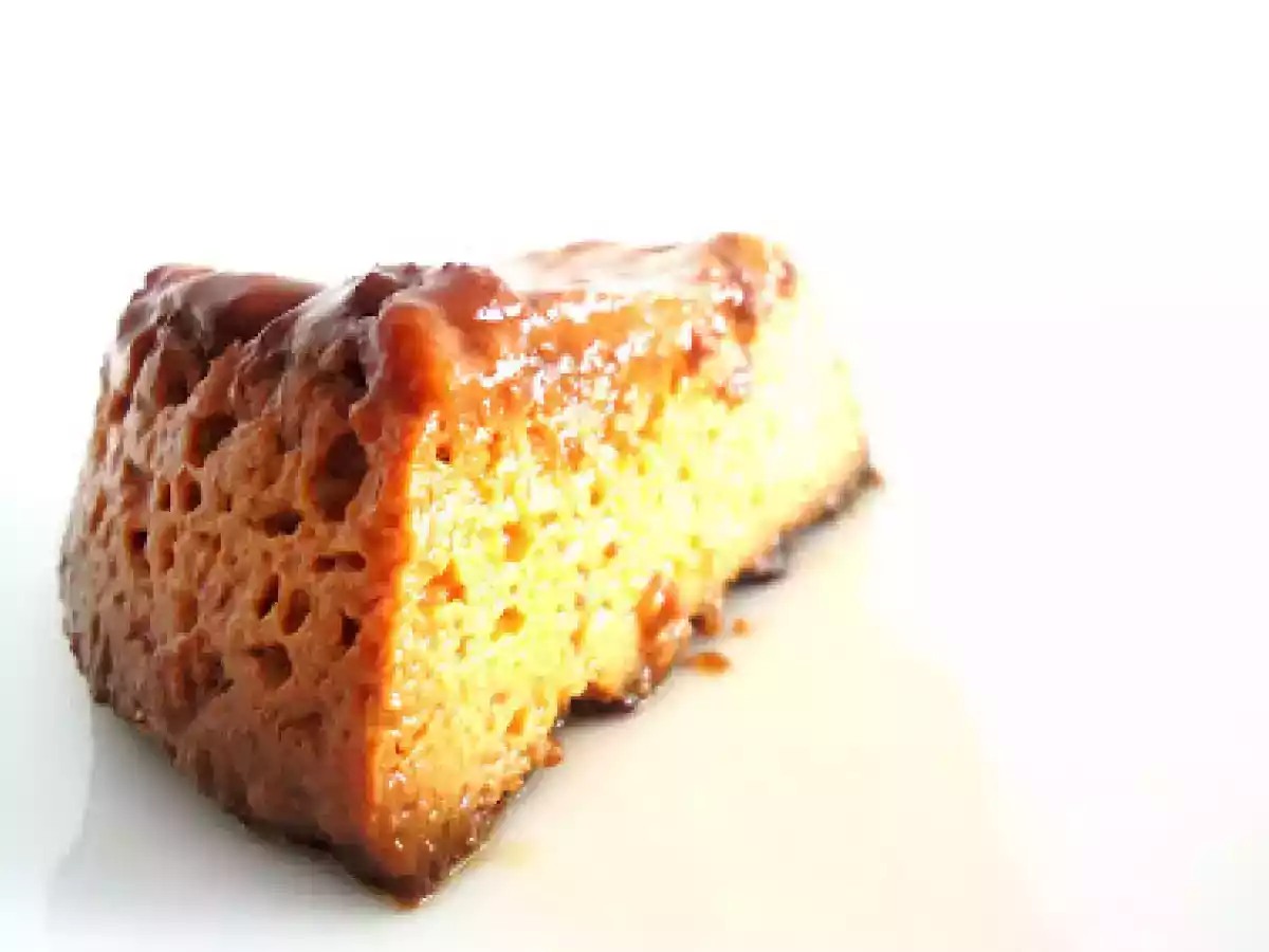 Pudim de Ovos com Canela e Baunilha