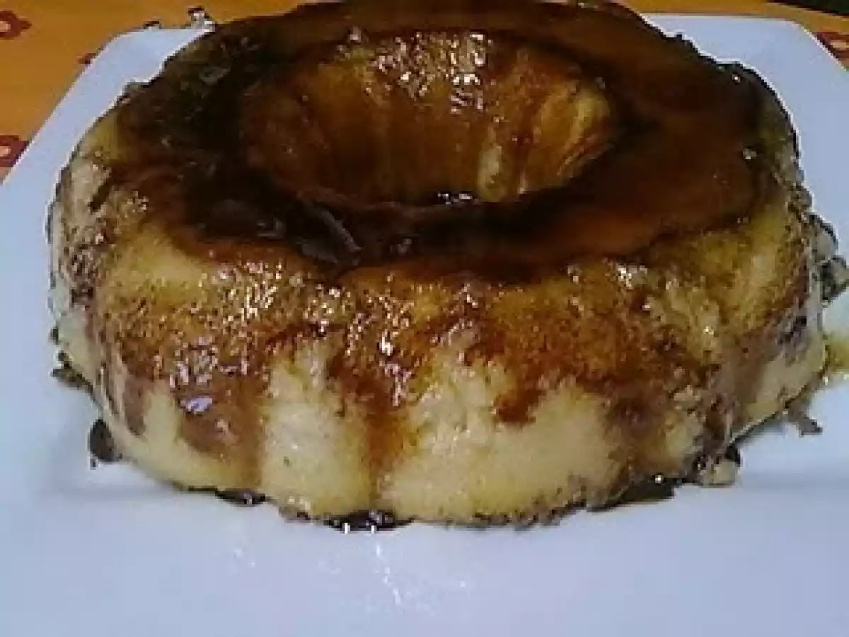 Pudim de Ovos com Laranja