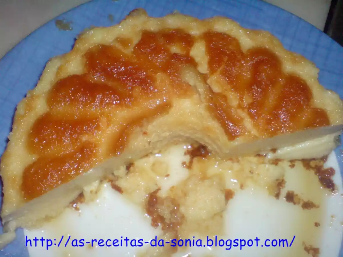 Pudim de ovos no microondas