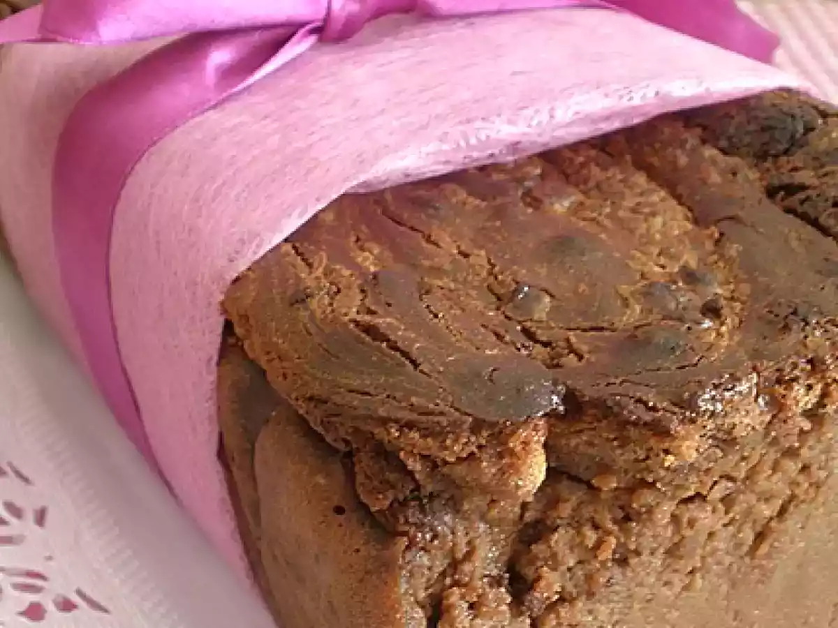Pudim de Pão de Chocolate