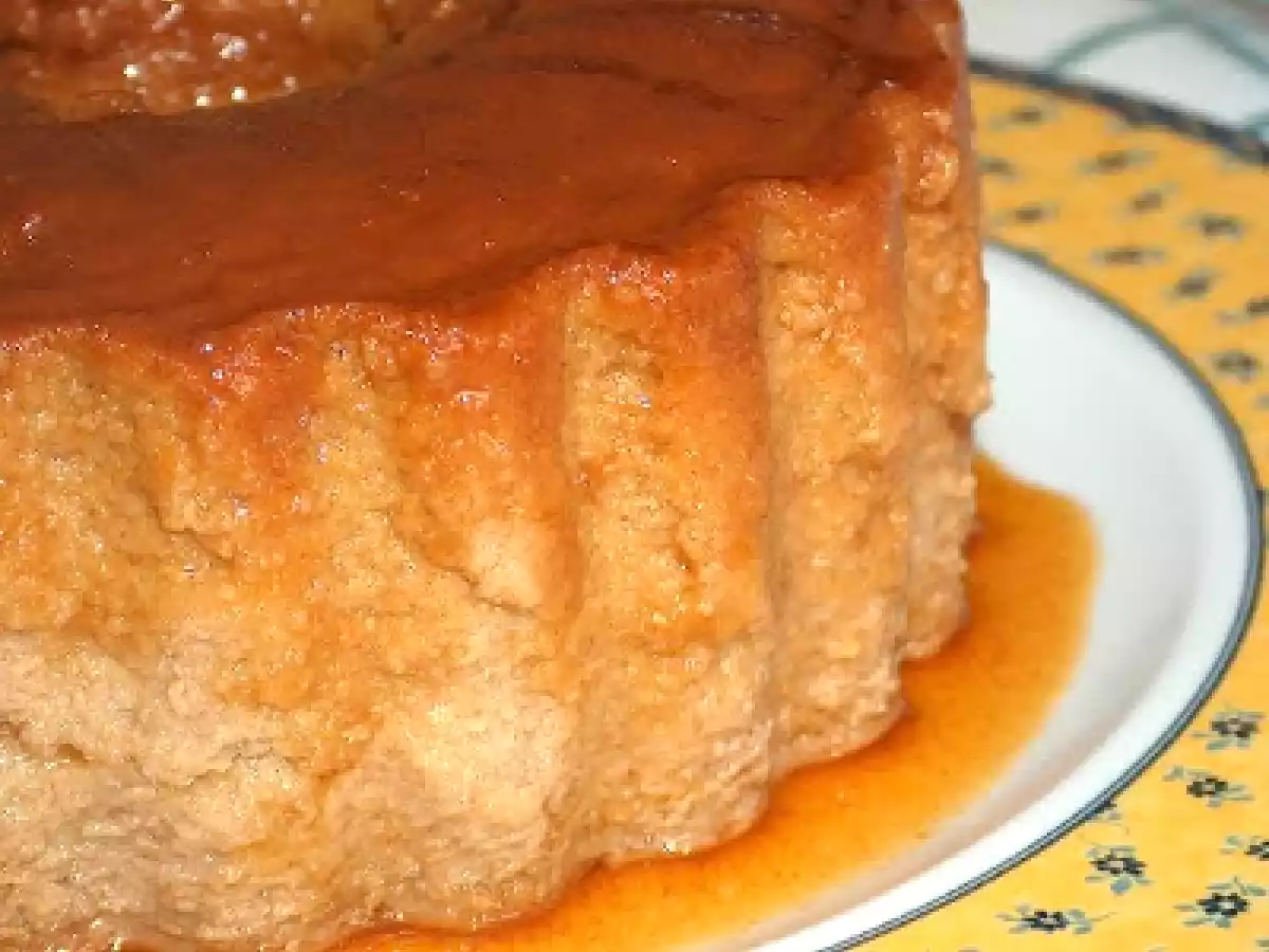 PUDIM DE PÃO NA PANELA DE PRESSÃO