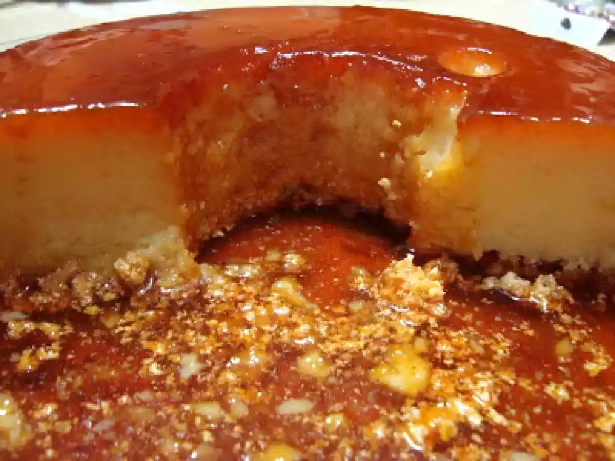 PUDIM DE QUEIJO