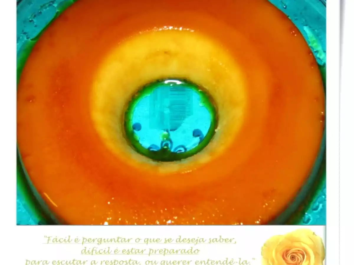 Pudim de Queijo de Padaria