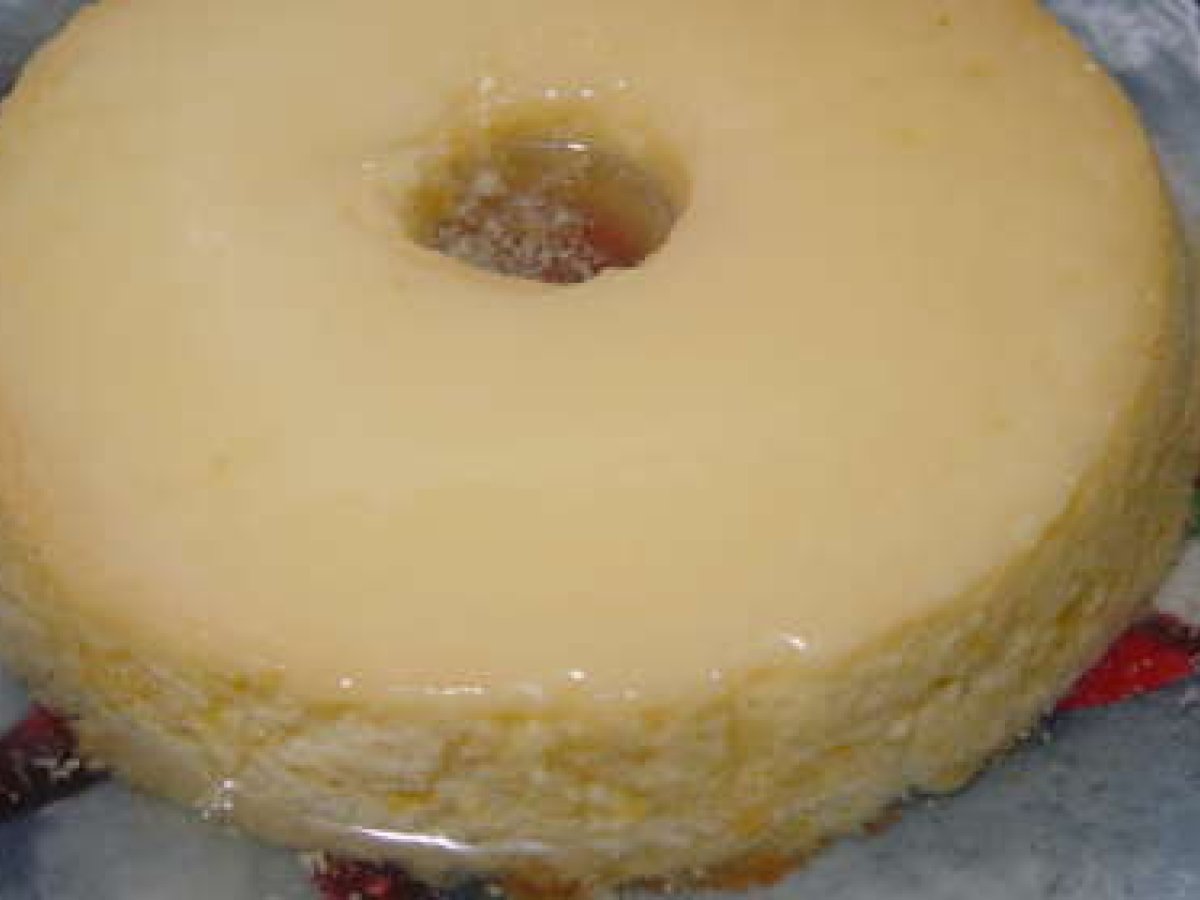 Pudim DIET de Ricota
