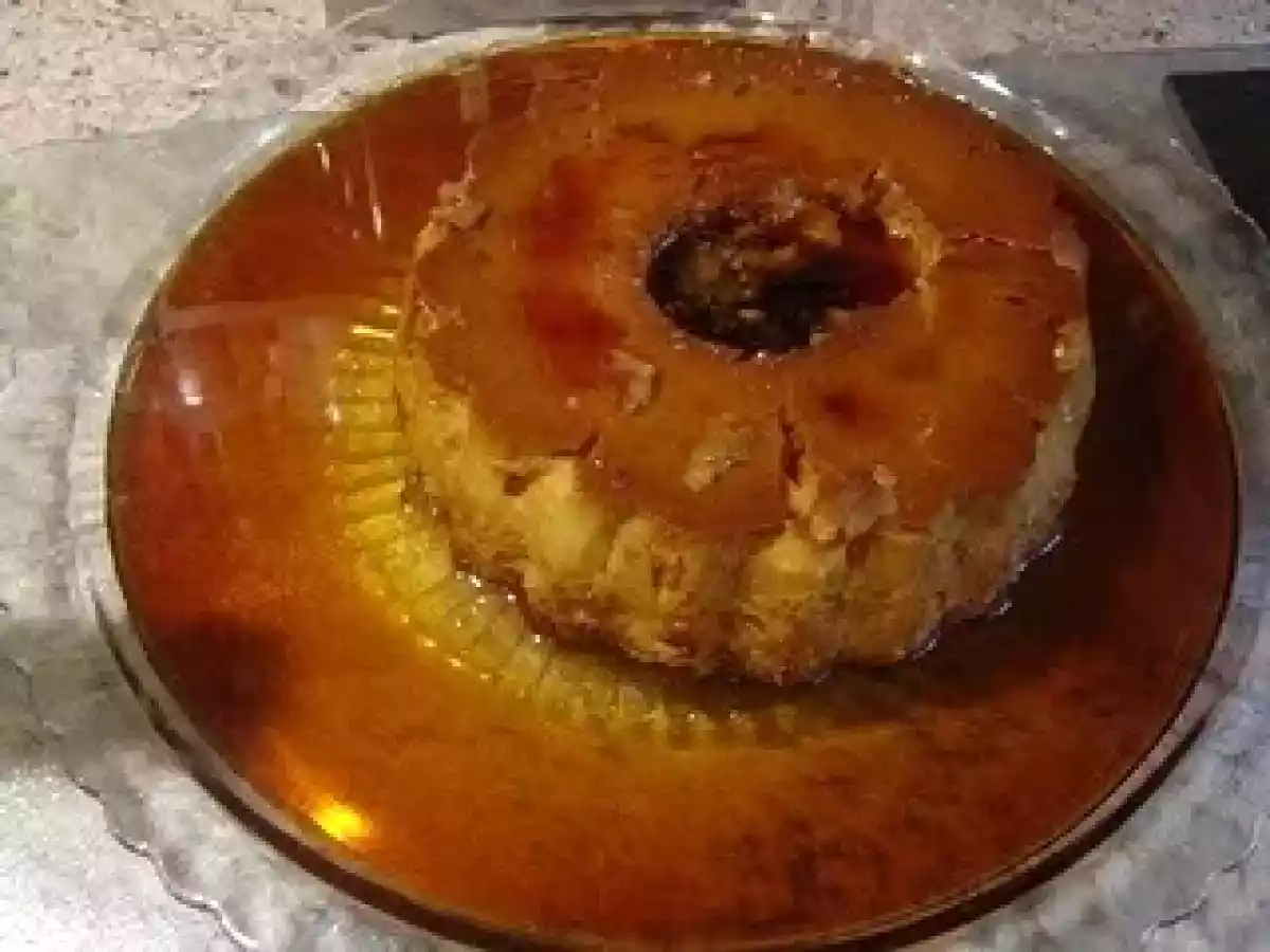 Pudim Flan à minha maneira