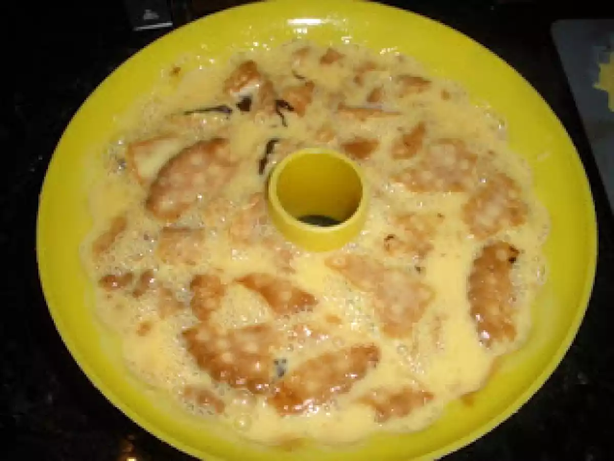 Pudim Flan com bolachas e Doce de Leite - foto 2