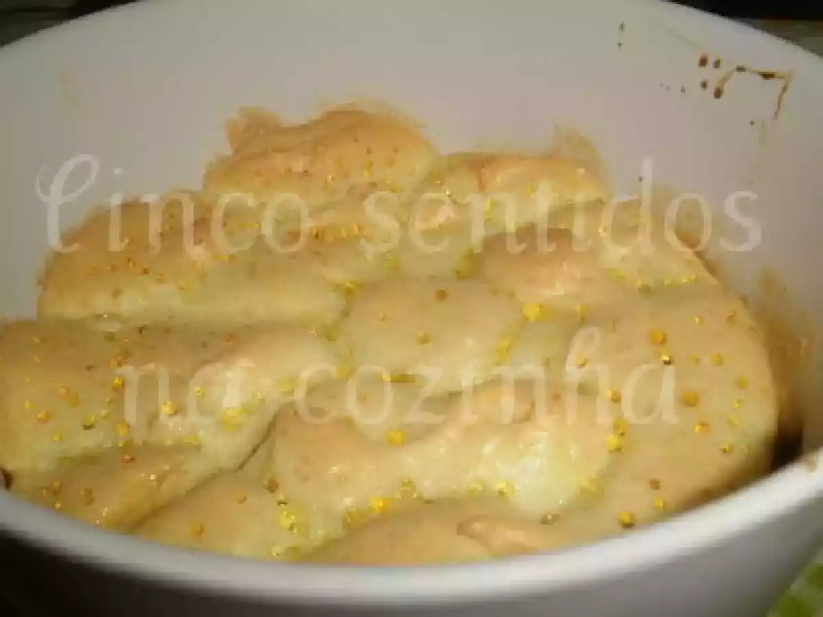 Pudim flan com merengue de limão - foto 2