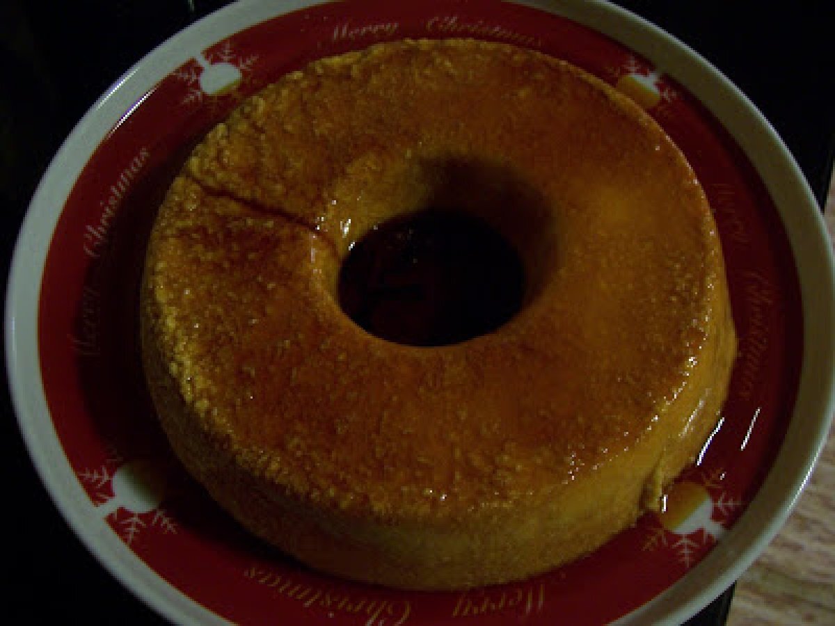 PUDIM FLAN COM OVOS