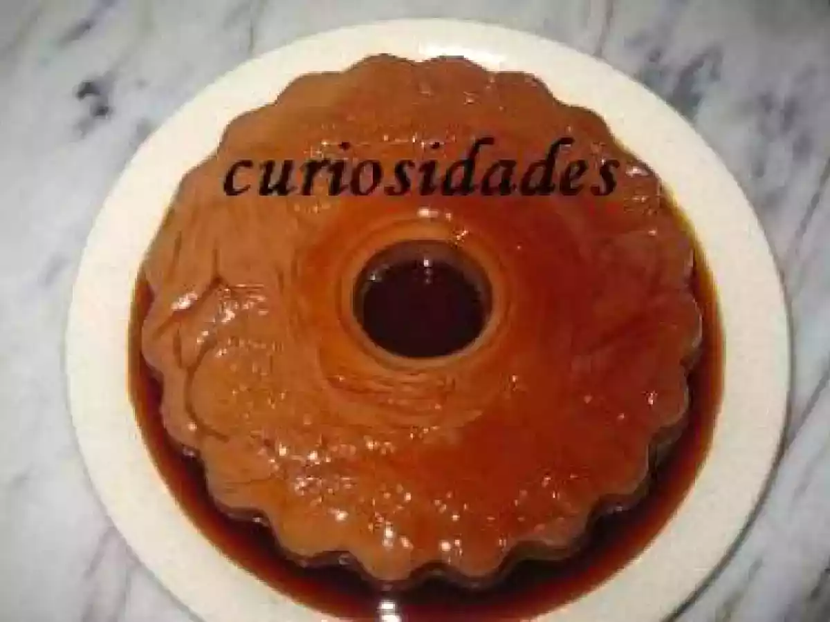 pudim flan de chocolate - foto 3