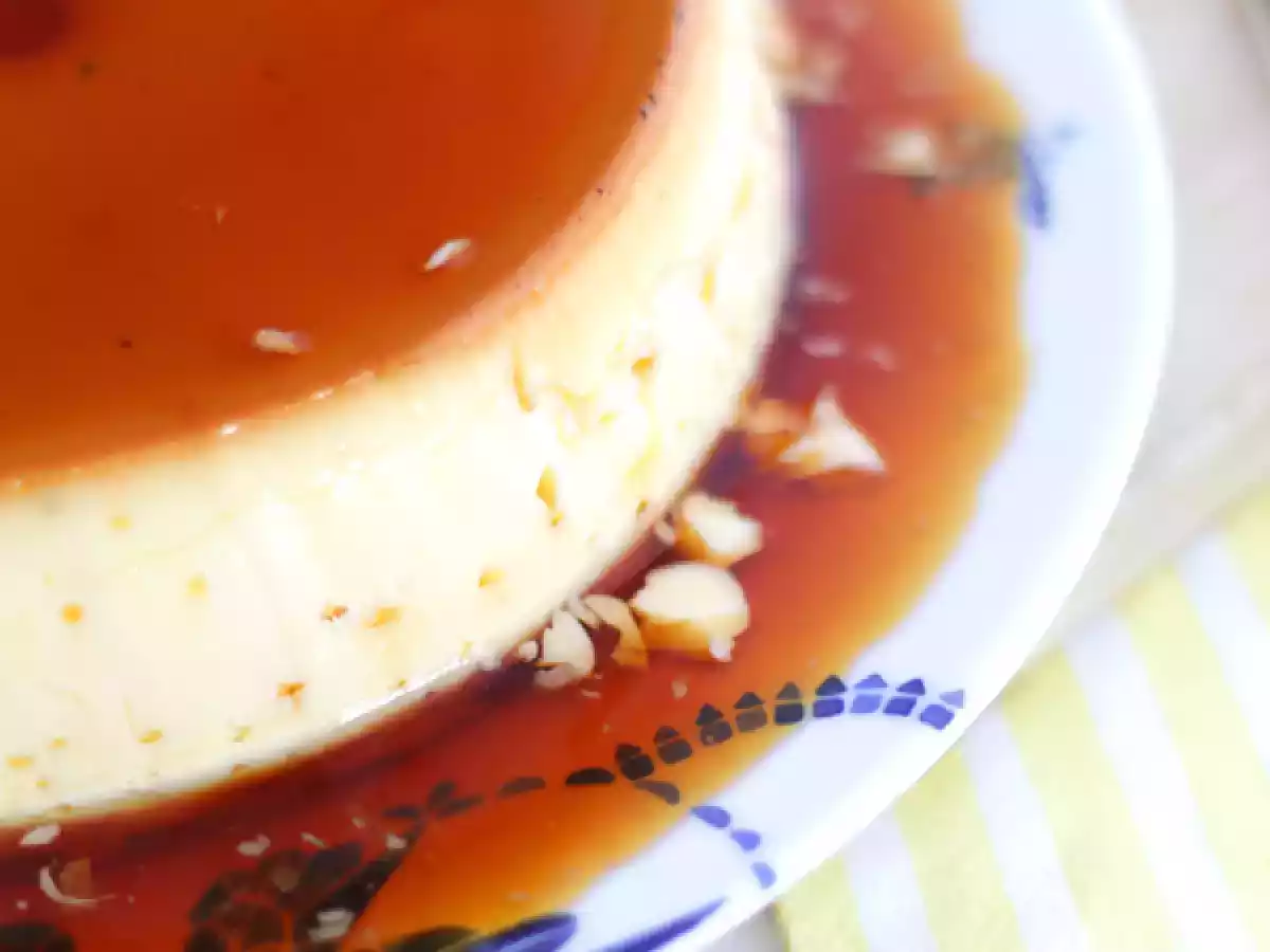 Pudim flan de ovos, sabor baunilha - foto 2