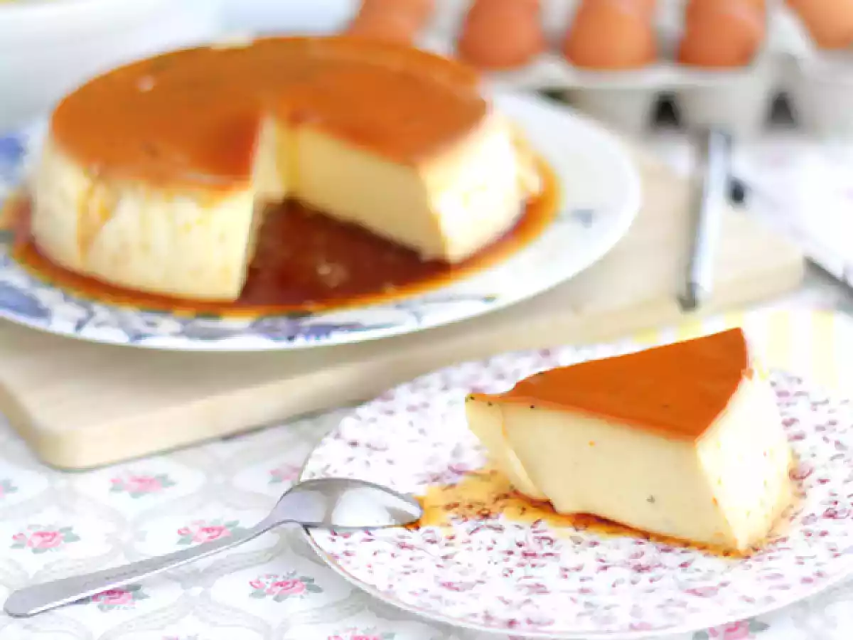 Pudim flan de ovos, sabor baunilha - foto 4