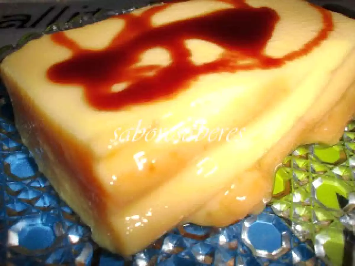 Pudim mandarim com farinha custard e bolachas - foto 4