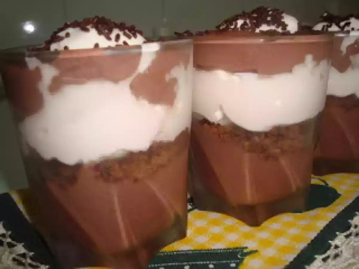 Pudim mousse com bolachas - foto 2