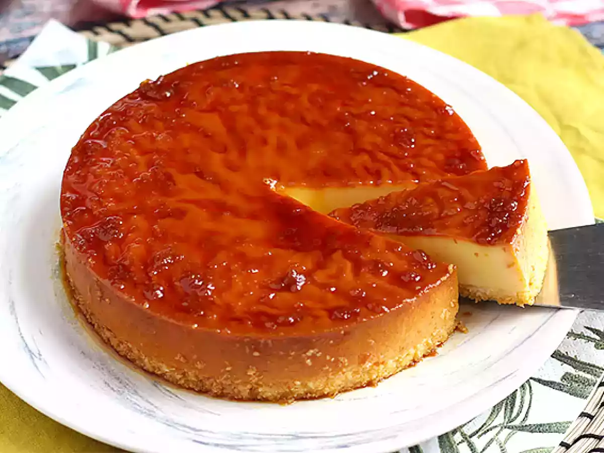 Pudim na panela de pressão (sabor coco)