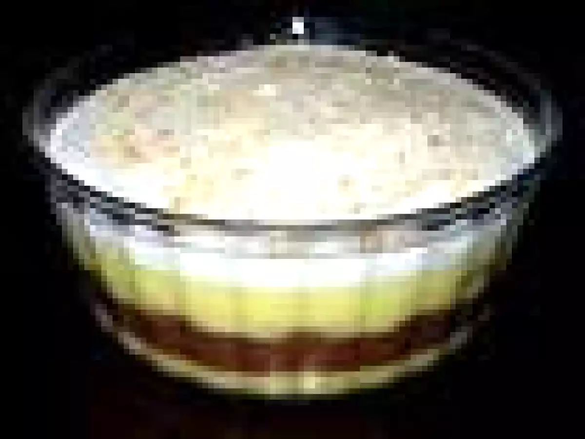 Pudim rápido de boca-doce e natas