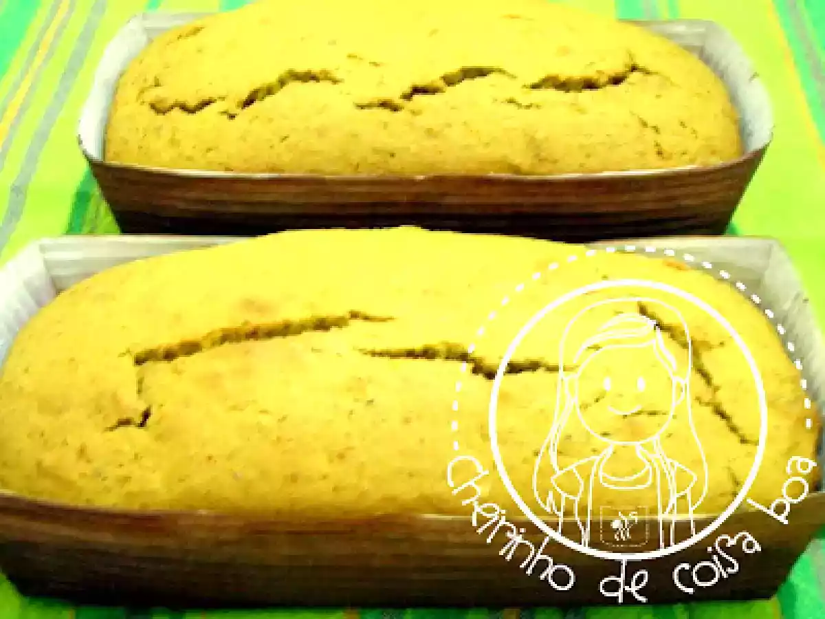Pumpkin Bread (Receita típica de Halloween)