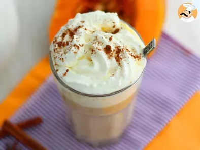 Pumpkin spice latte - café com leite e abóbora, foto 1