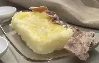 Puré de batata com parmesão