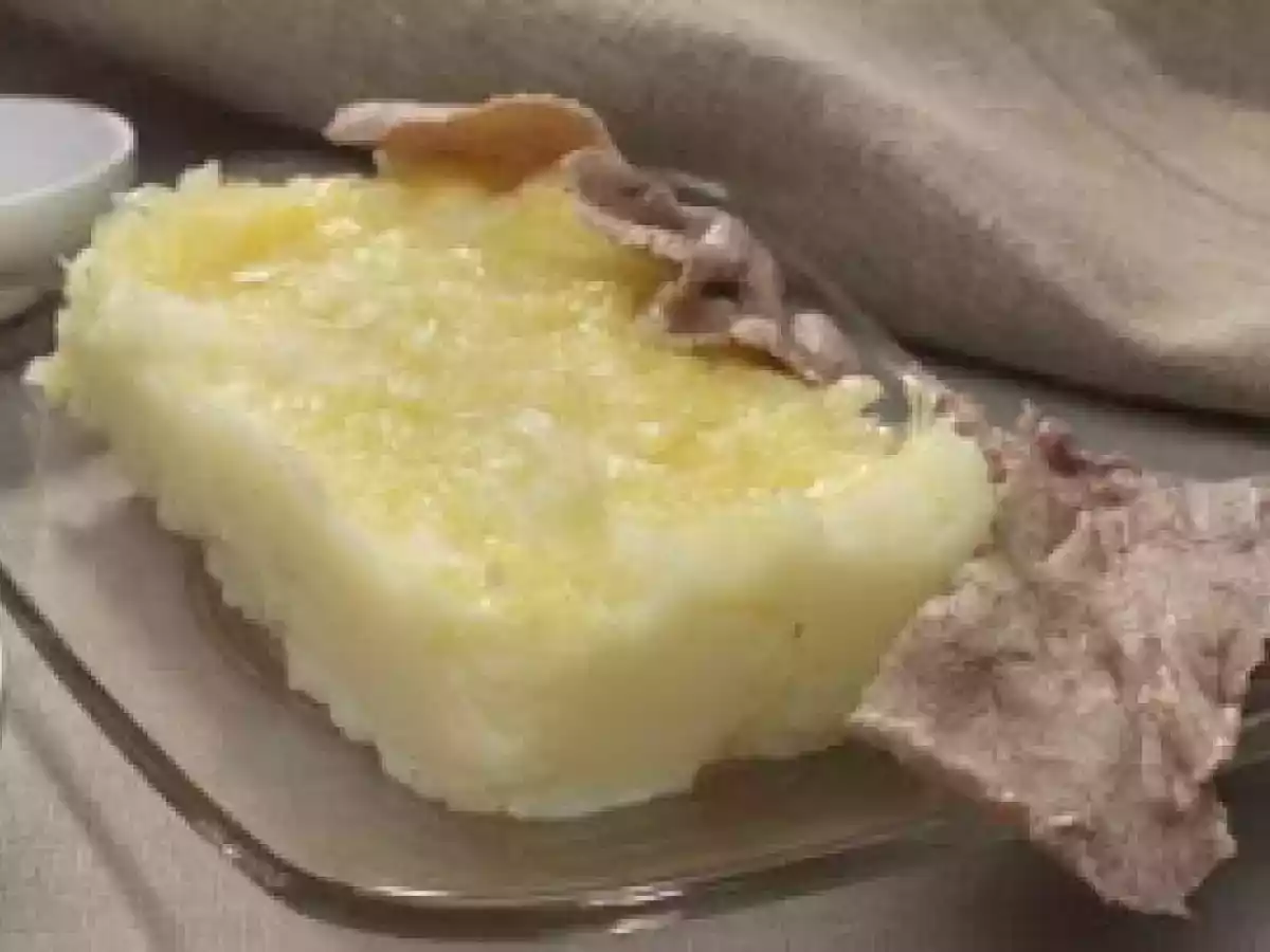 Puré de batata com parmesão