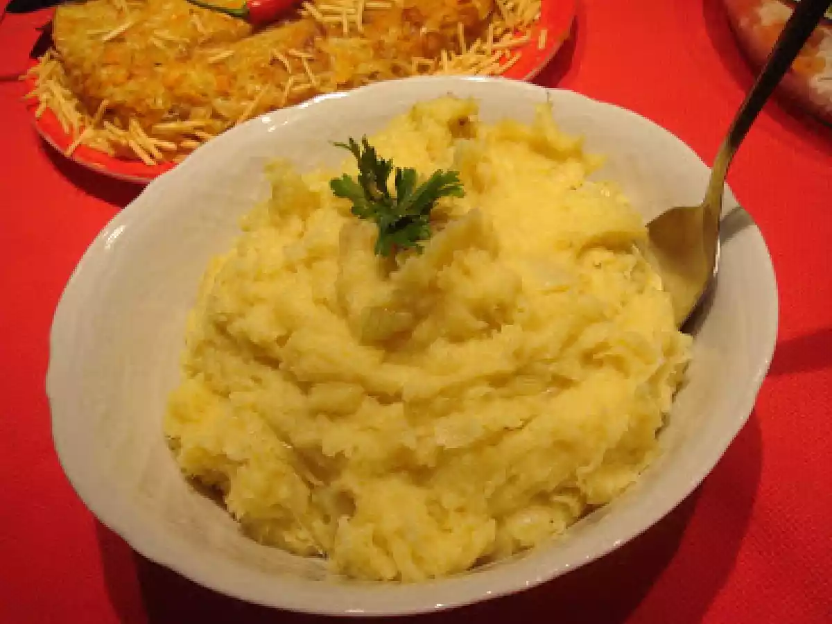 Purê de batata doce