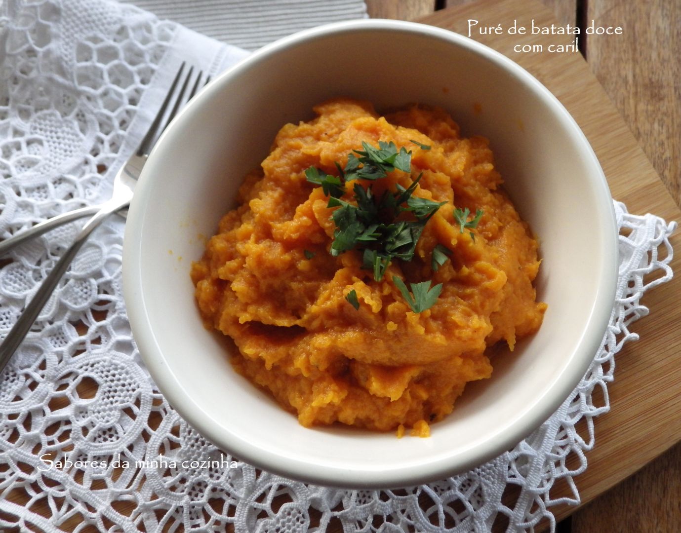 Puré De Batata Doce Com Caril - Receita Petitchef