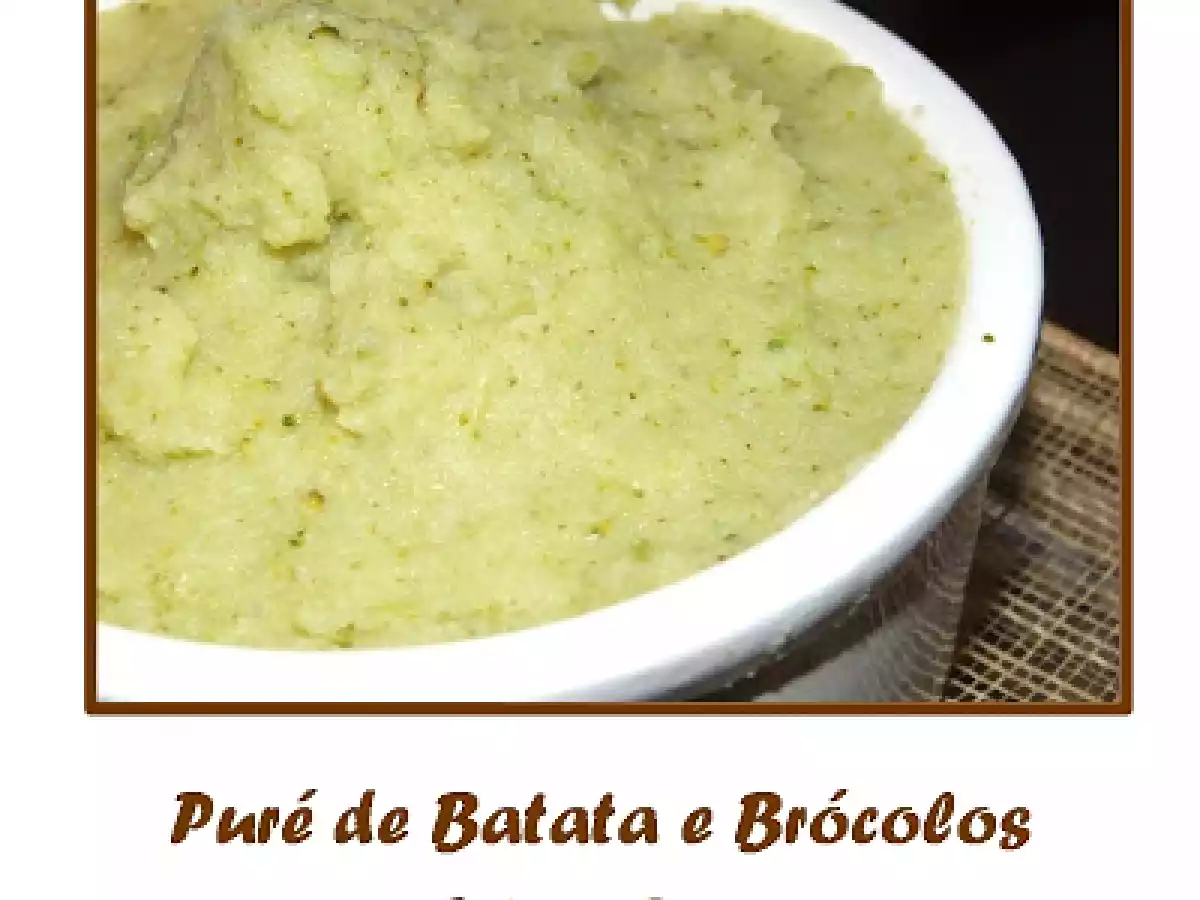 Puré de Batata e Brócolos