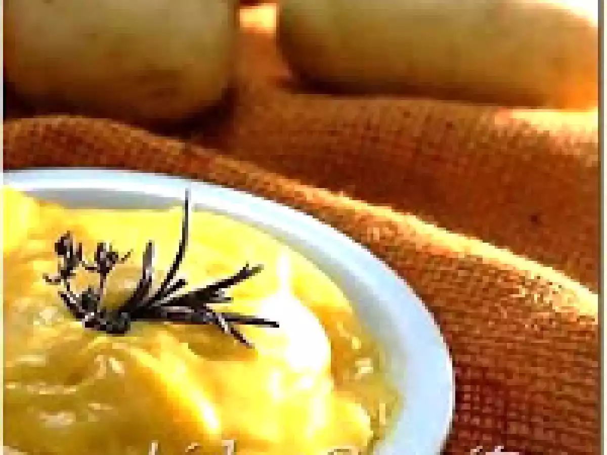 Purê de Batatas e Damasco