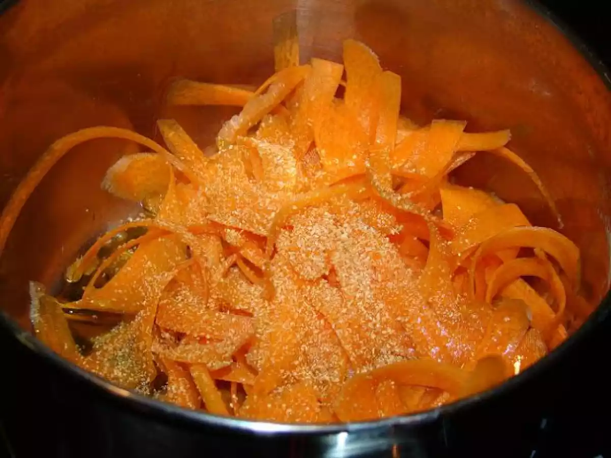 Puré de Feijão Frade com Mistura de Bacalhau, Cenouras e Cogumelos - foto 2