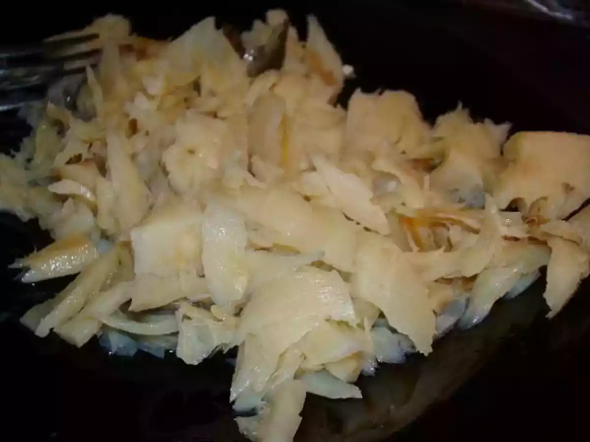 Puré de Feijão Frade com Mistura de Bacalhau, Cenouras e Cogumelos - foto 3